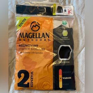 Magellan Outdoors Youth Black Midweight Undershirt